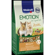 Vitakraft Emotion Beauty Junior - пълноценна супер премиум храна за малки зайчета 600 гр.